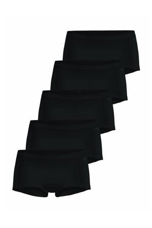 mini short (set van 5) zwart