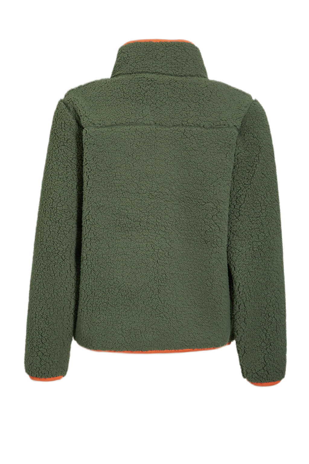 Yuson Girl teddy fleece gilet voor dames, mouwloze herfst- en winterjas in effen kleur, gemaakt van imitatie-suède, korte bodywarmer met knoopsluiting en zakken, Licht Kaki, XL