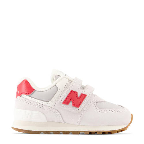 New Balance 574 sneakers lichtblauw/roze