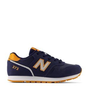 373  sneakers donkerblauw/oranje