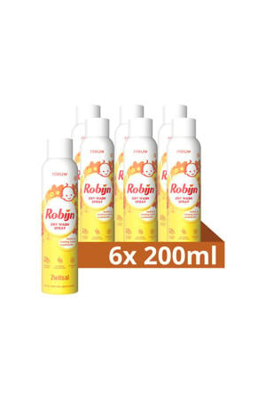 dry wash spray Zwitsal - 6 x 200 ml