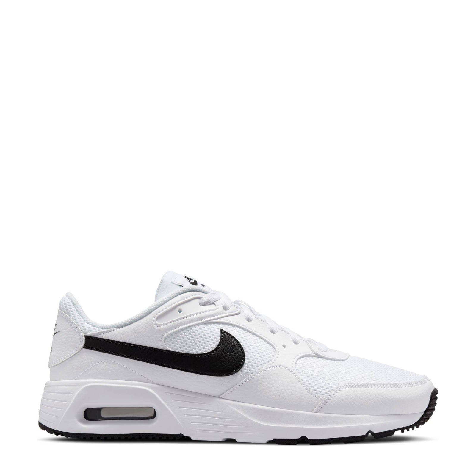 Nike air max heren zwart wit online