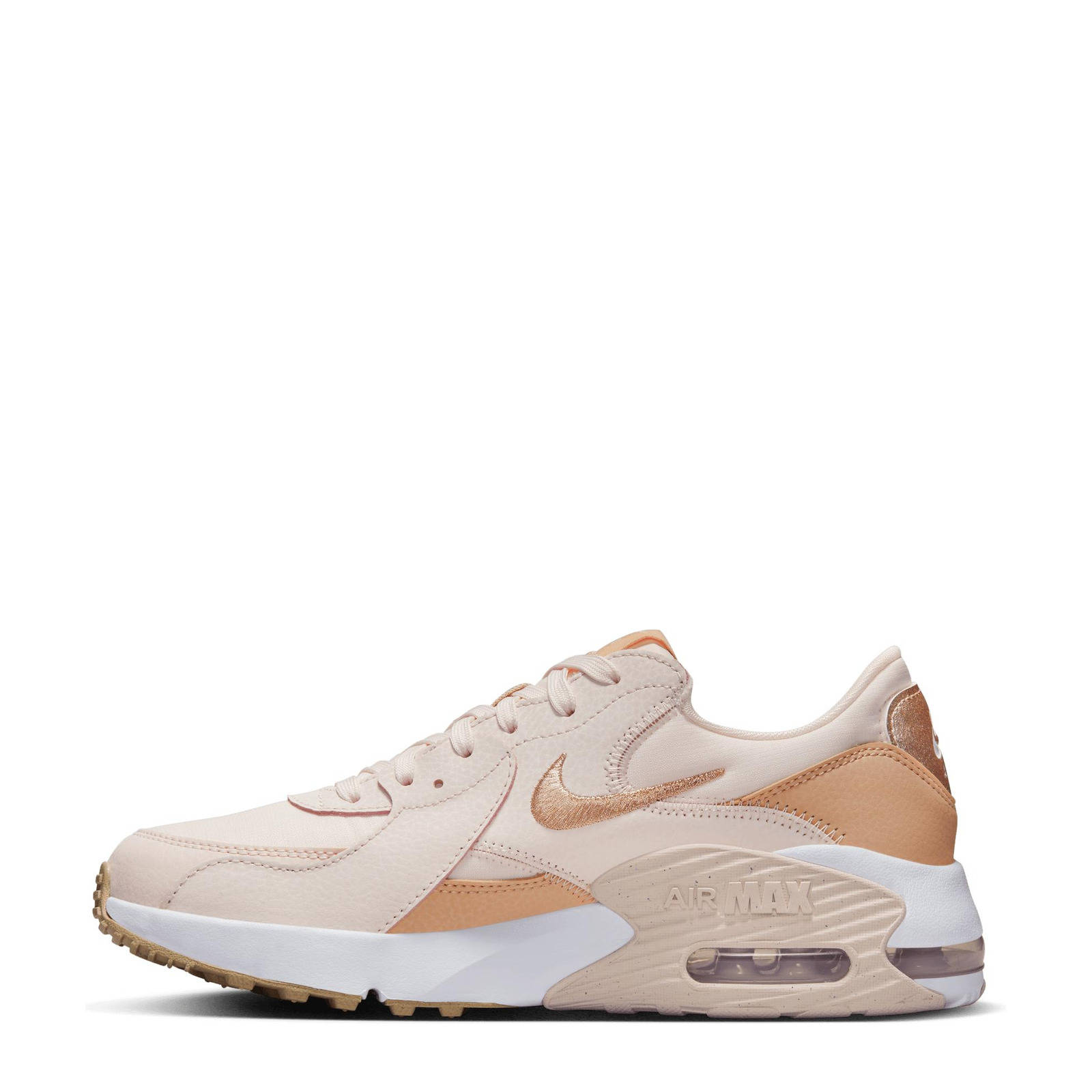 Nike Air Max Excee sneakers lichtroze/ecru/wit | wehkamp