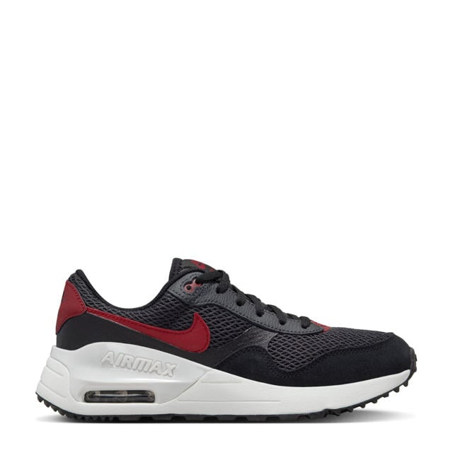 Af en toe President vork Nike Air Max Systm sneakers zwart/rood | wehkamp