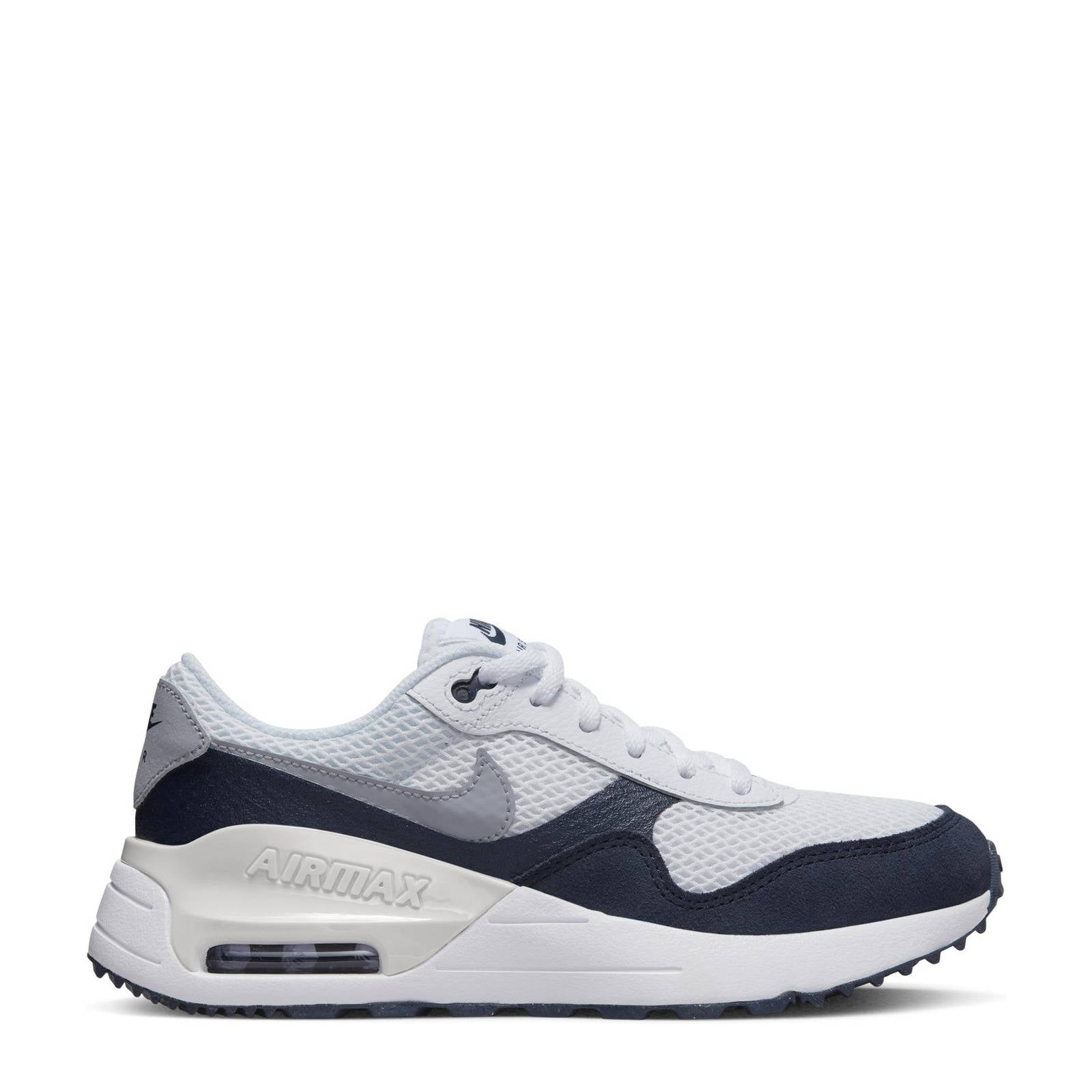 Nike Air Max Systm sneakers wit/grijs/donkerblauw | wehkamp