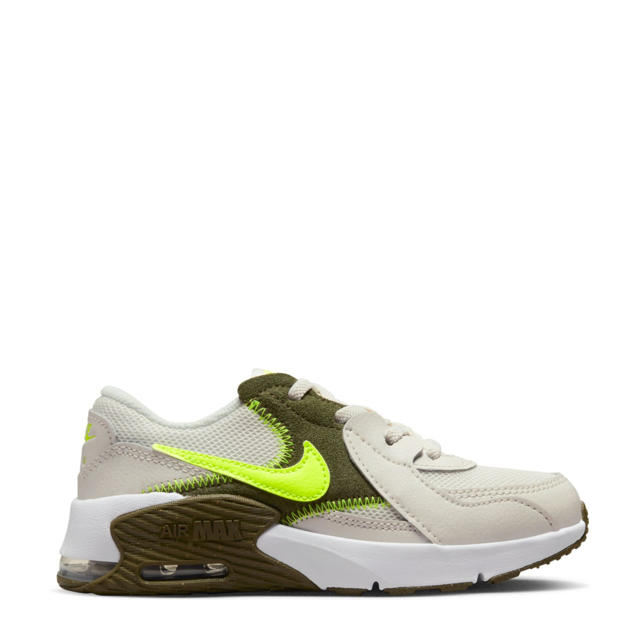 longontsteking beneden Verbinding verbroken Nike Air Max Excee sneakers grijs/groen/wit | wehkamp