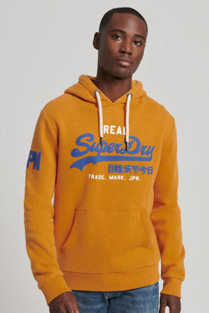 hoodie met logo thrift gold marl