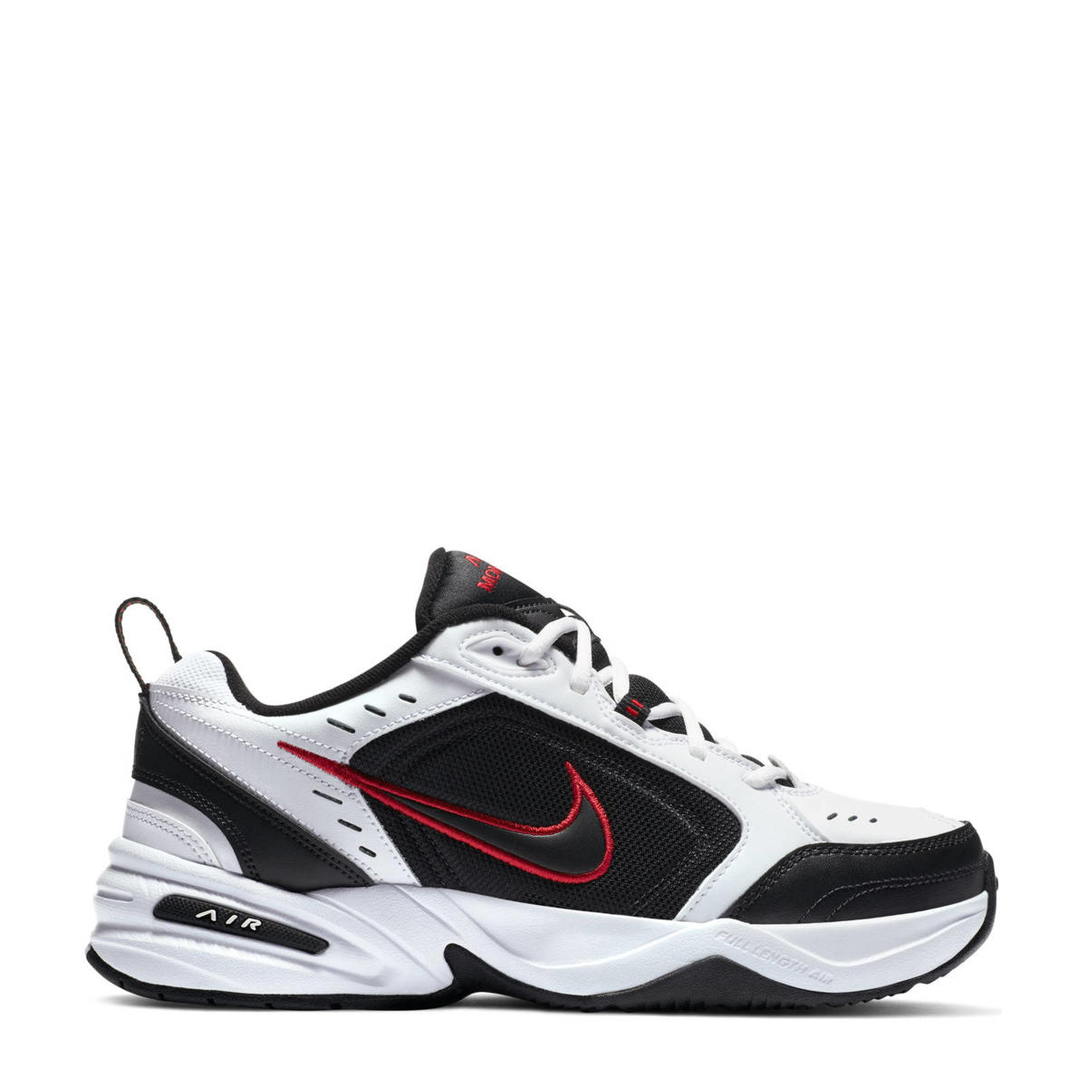 vrijdag Kaal buitenste Nike Air Monarch IV fitness schoenen wit/zwart | wehkamp