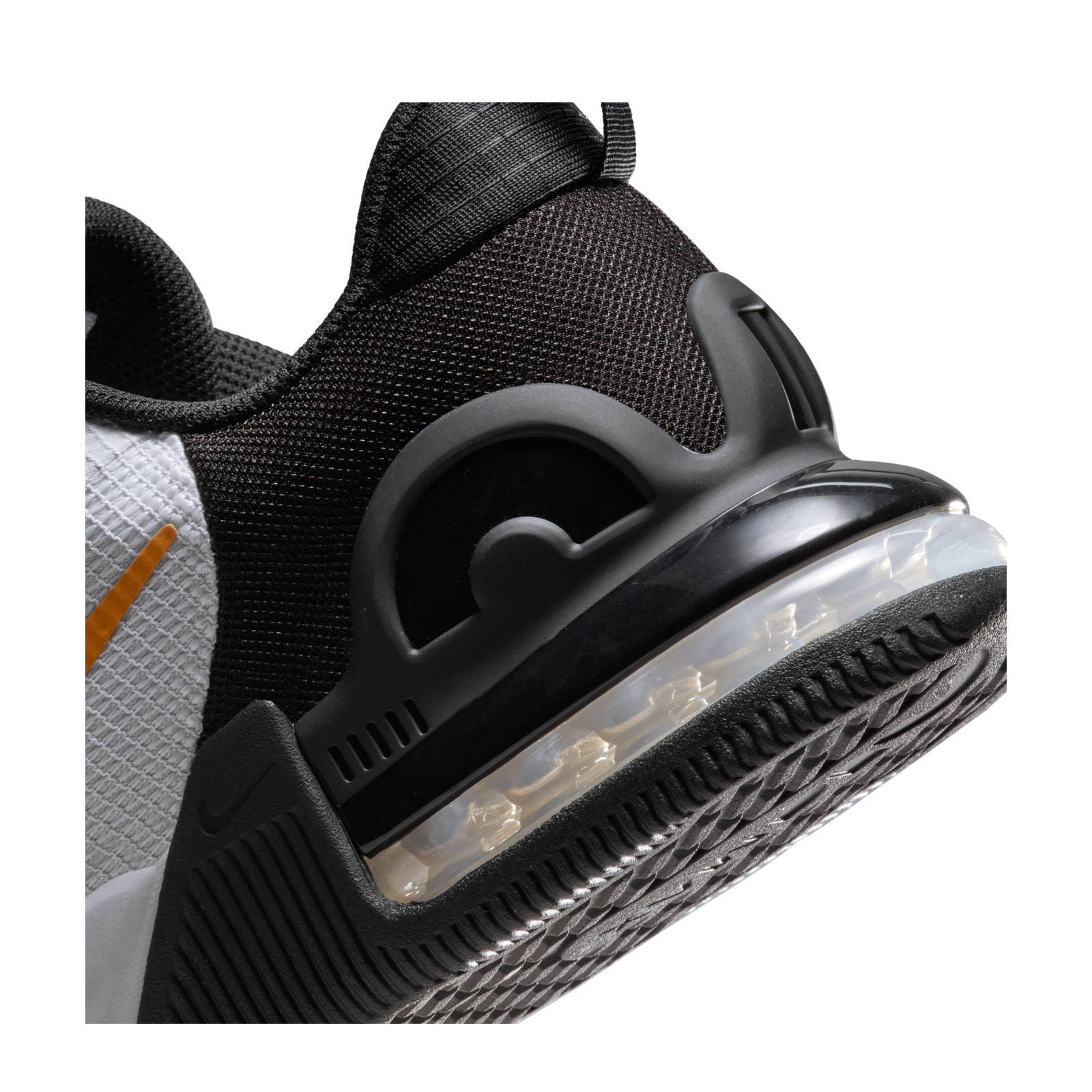 Nike Air Max Alpha Trainer 5 fitness schoenen wit/zwart/oranje | wehkamp