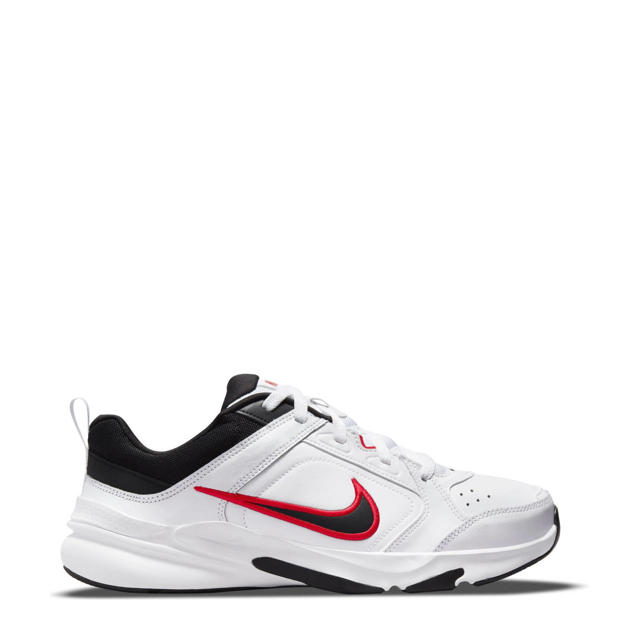 Op de een of andere manier Jong influenza Nike Defy All Day fitness schoenen wit/zwart/rood | wehkamp