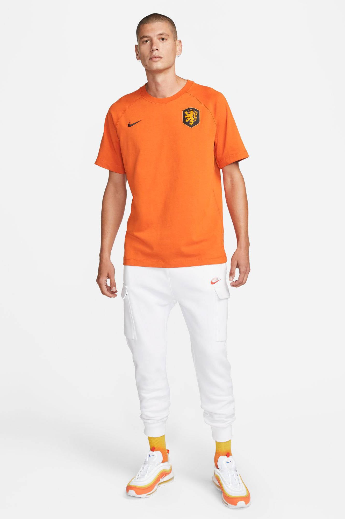 Nike Nederland KNVB T-shirt oranje | wehkamp