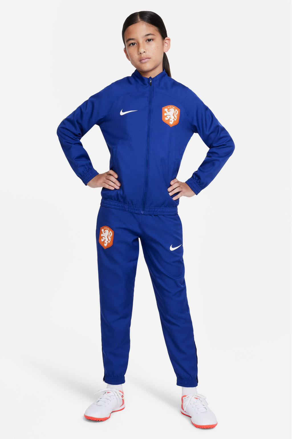 Nike  Nederland trainingspak KNVB blauw