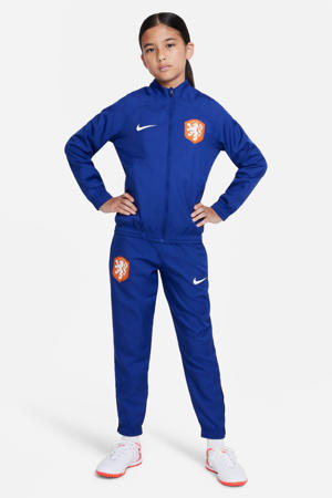  Nederland trainingspak KNVB blauw