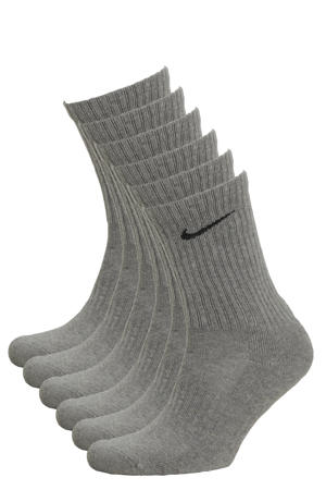 sokken Everyday Crush - set van 6 grijs