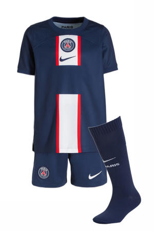 Junior Paris Saint Germain voetbalset donkerblauw