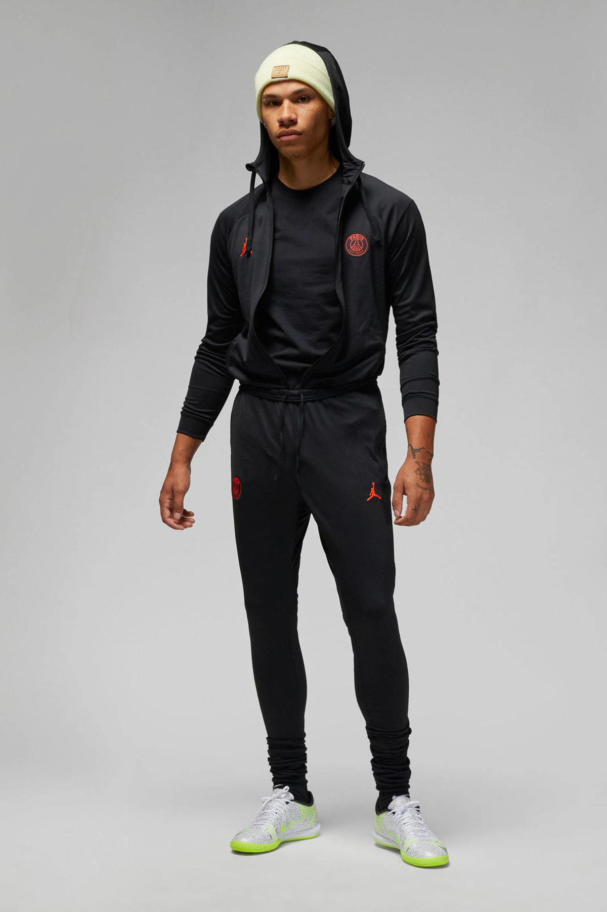 ijs . Stevig Nike Paris Saint Germain trainingspak zwart | wehkamp