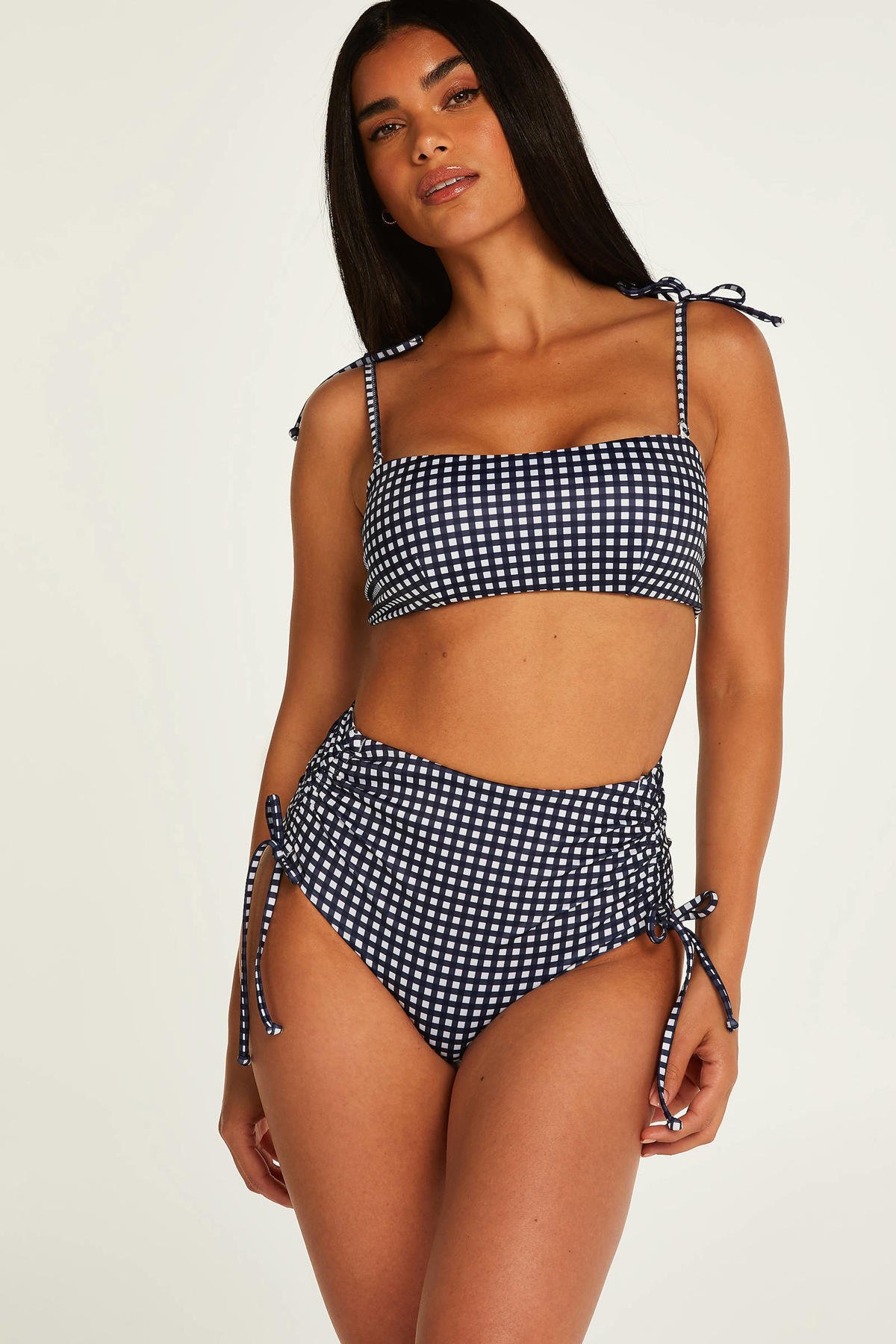 Swimwear High Waist Bikini HunkemÃ¶ller Hunkemöller Geruit High