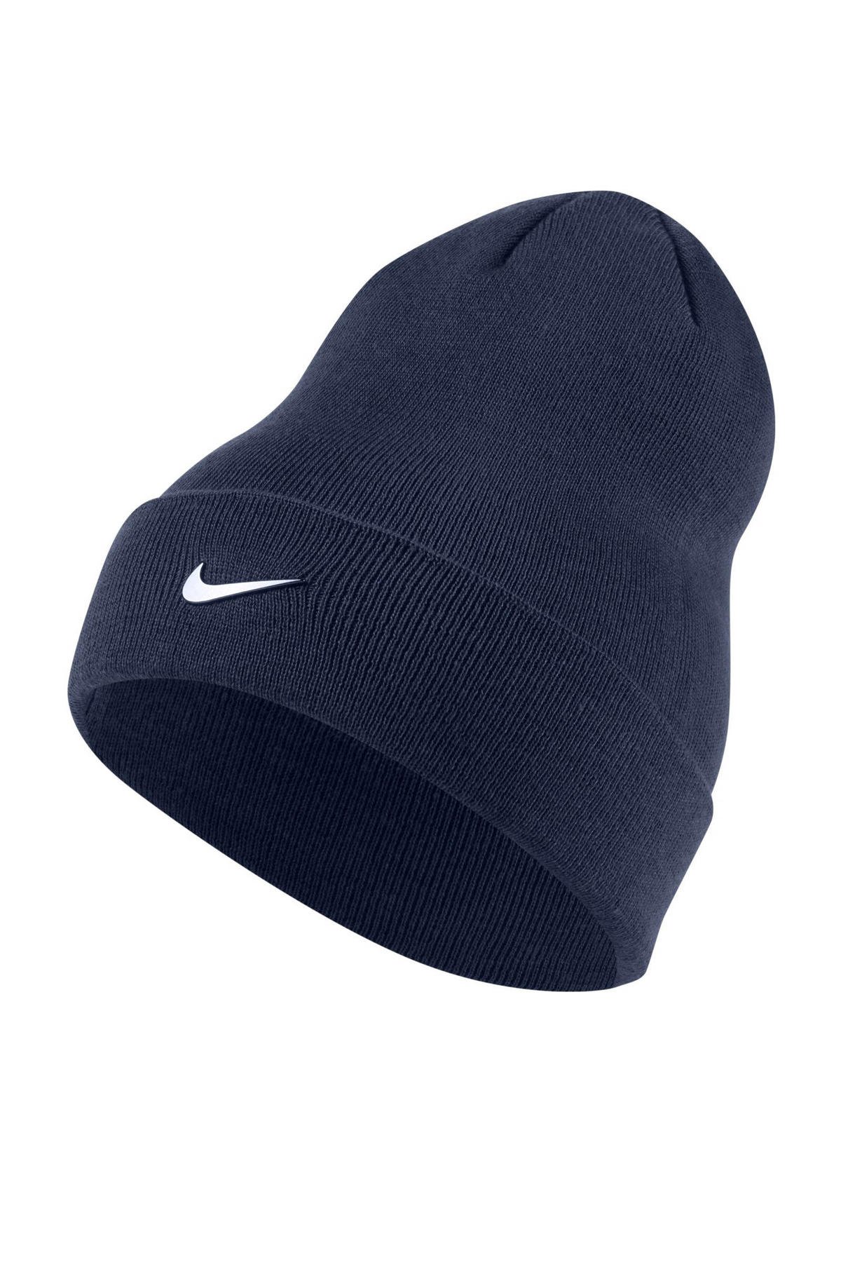 warm Op de kop van Zeker Nike muts donkerblauw | wehkamp