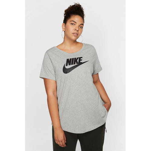 Nike Plus Size T-shirt grijs