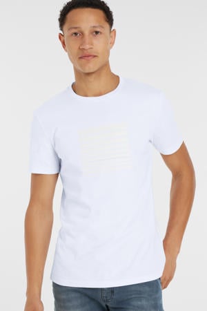 T-shirt met logo white