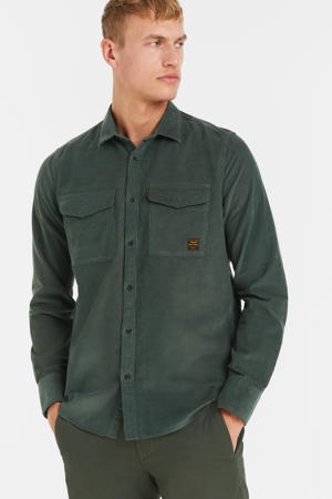 corduroy regular fit overhemd 6026 urban chic