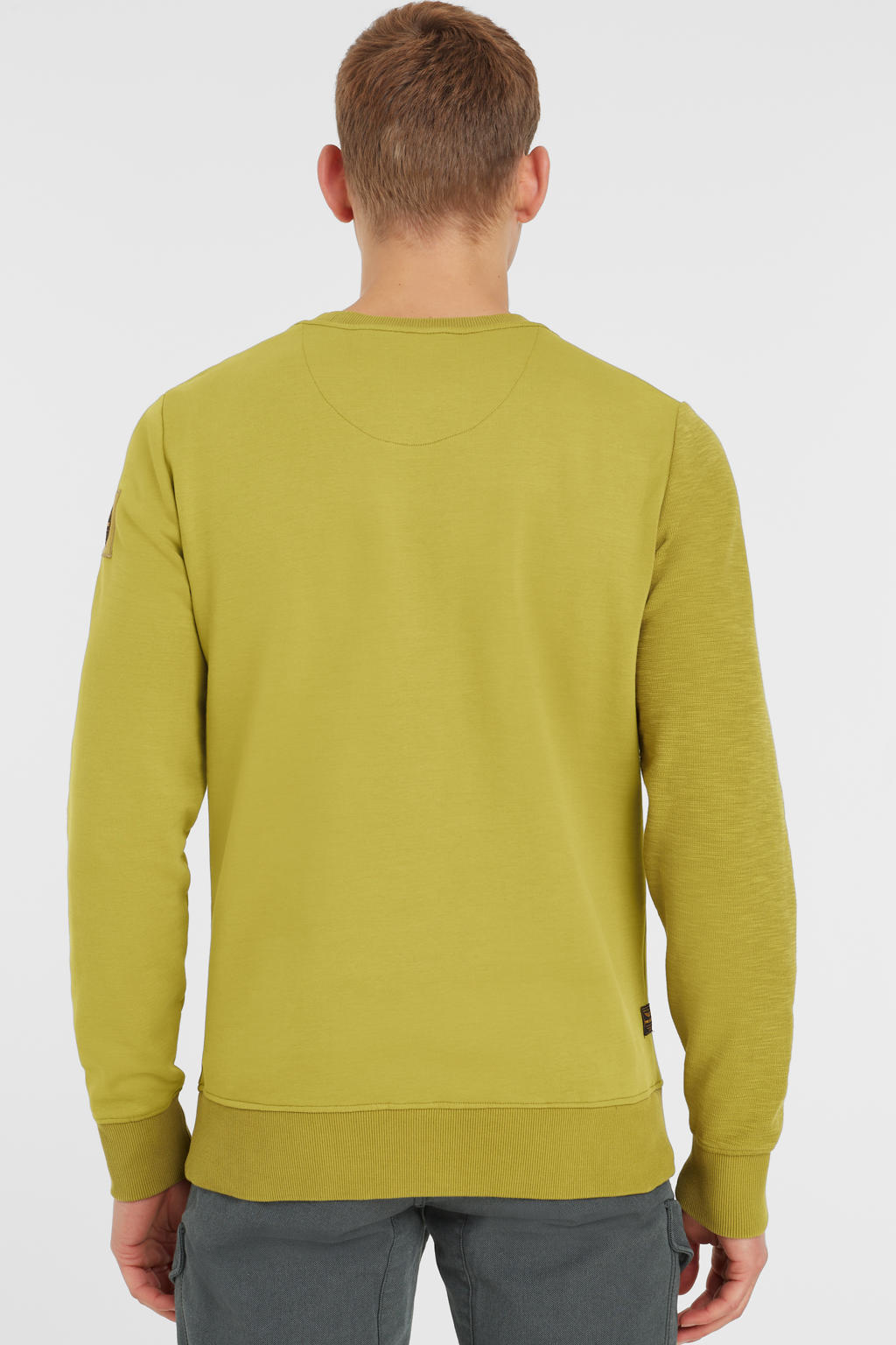 PME Legend sweater met logo 8210 willow
