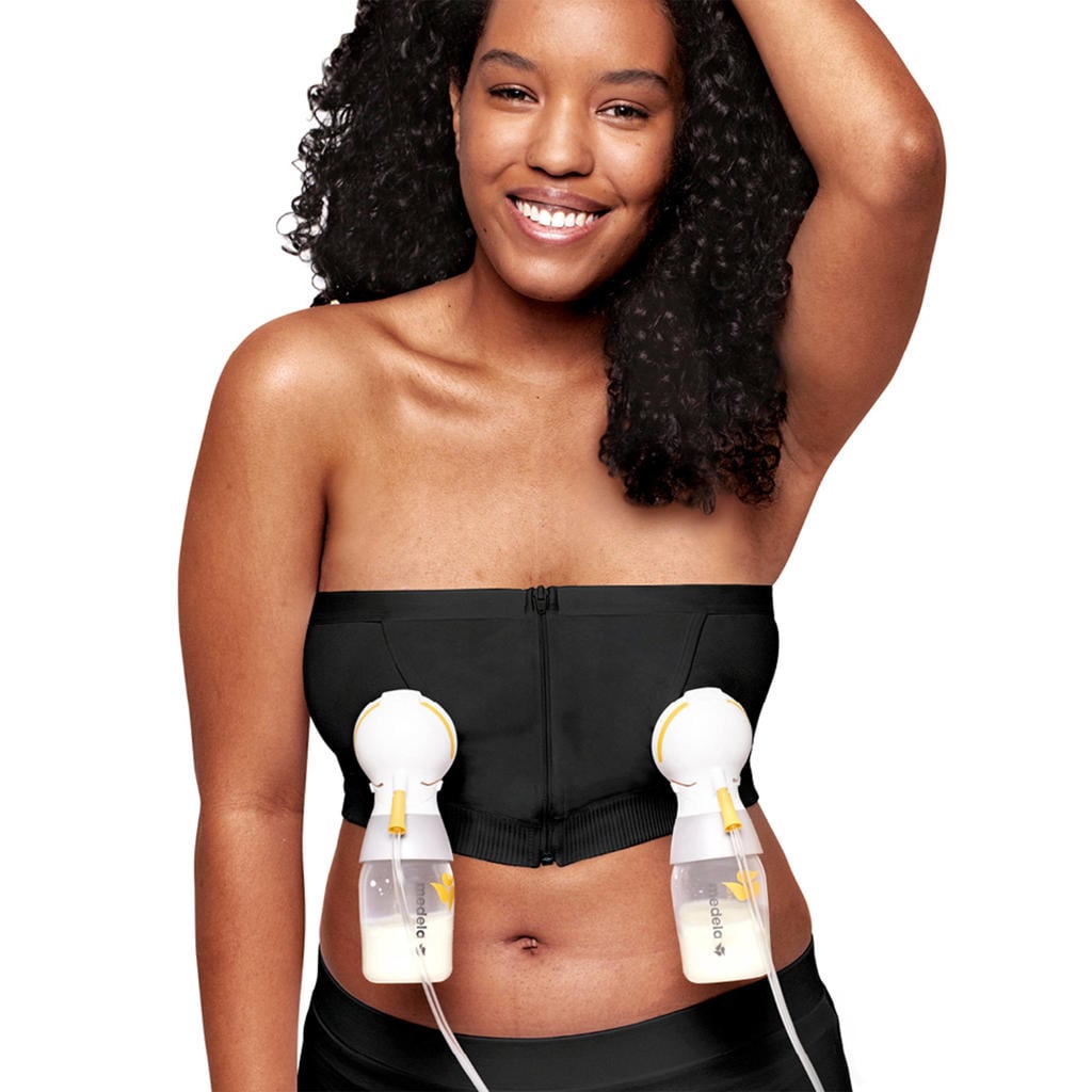 Medela hands-free™ kolfbustier - zwart - maat M