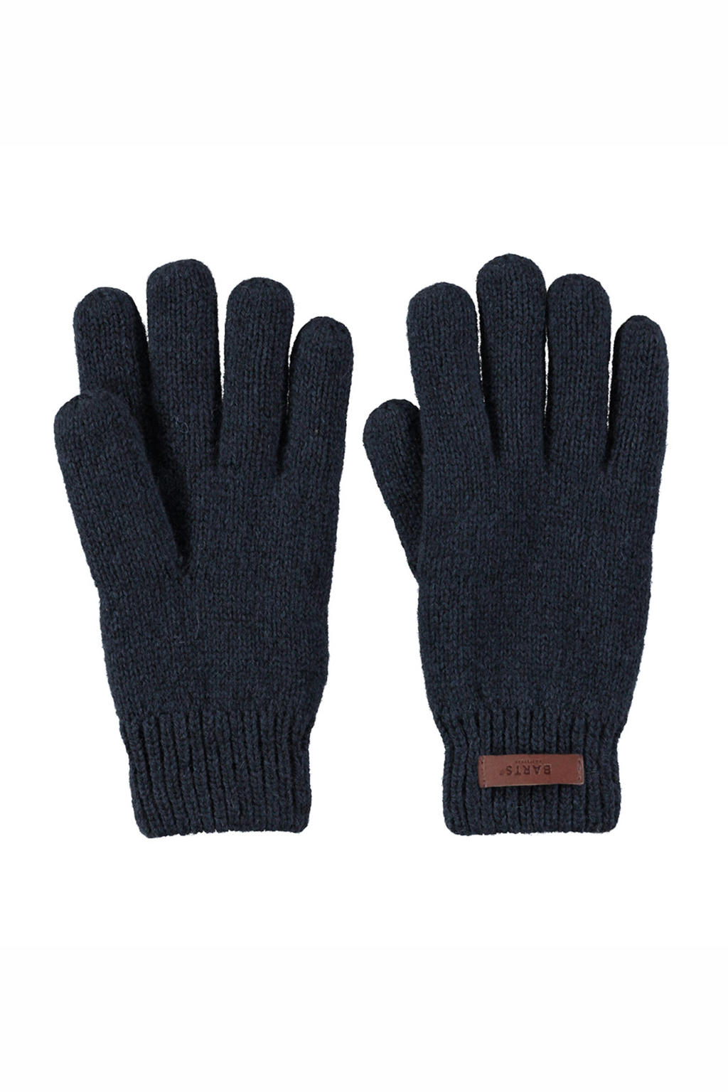 Barts gebreide handschoenen Haakon donkerblauw