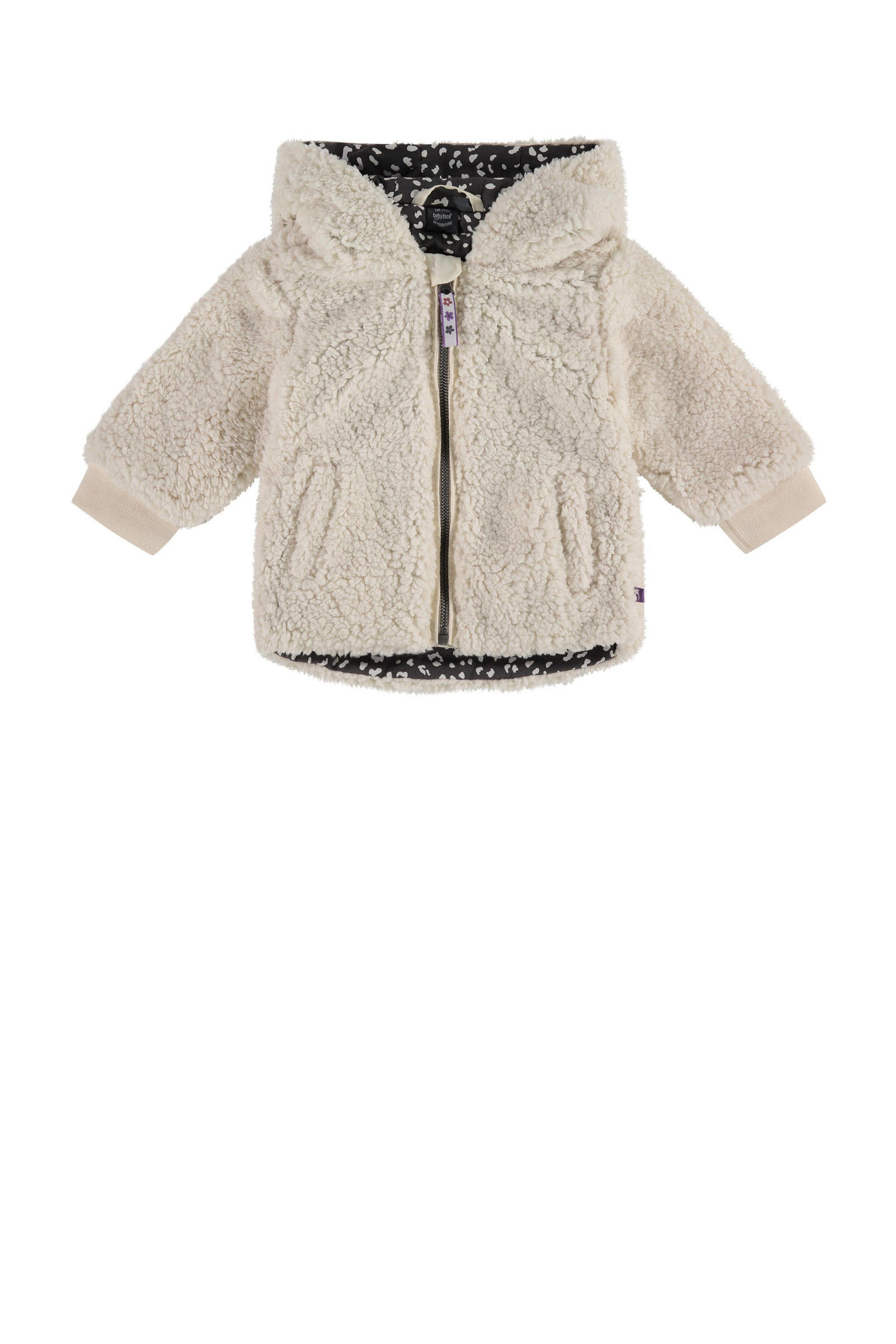 Babyface newborn baby teddy jas ecru wehkamp