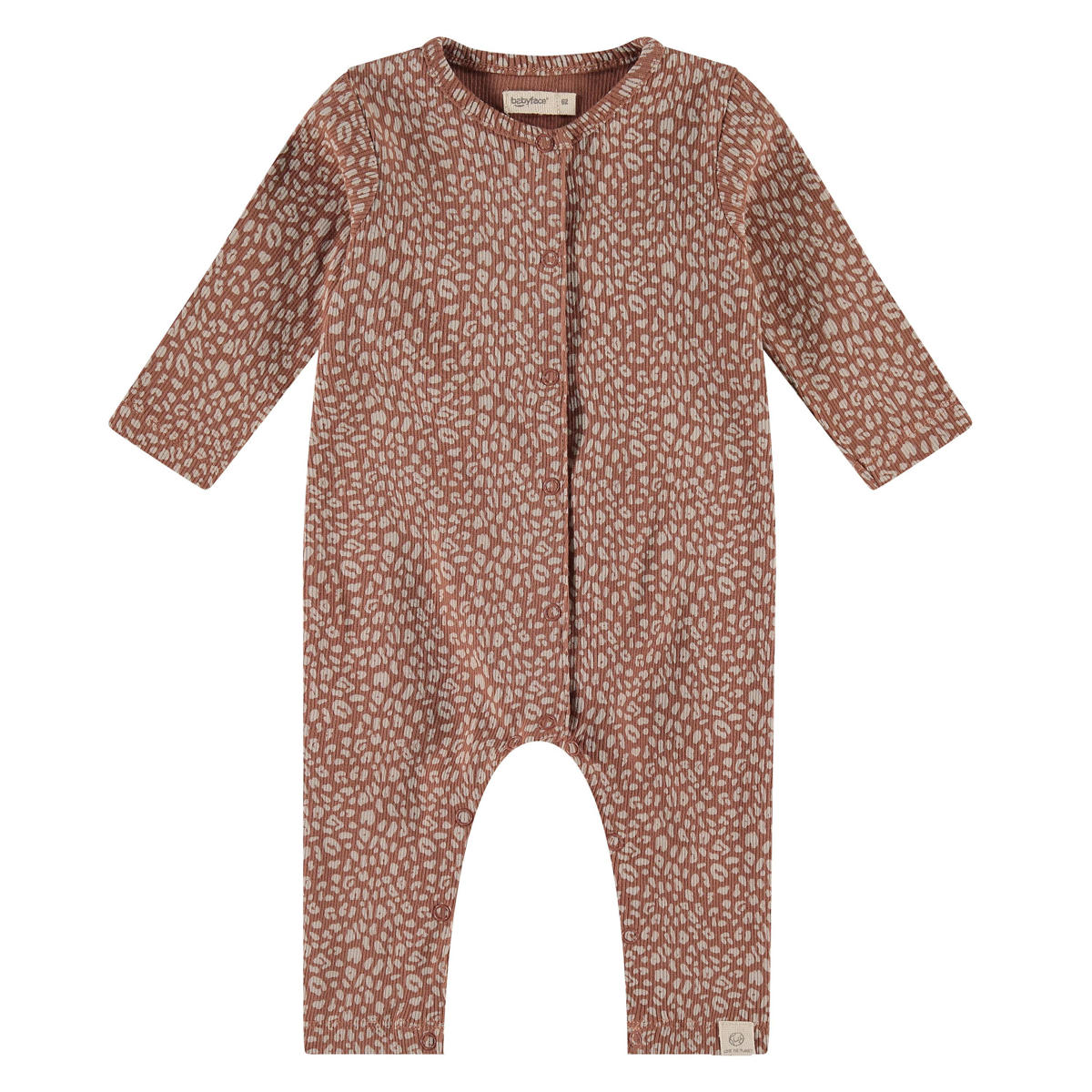 Babyface newborn baby boxpak met all over print bruin wehkamp