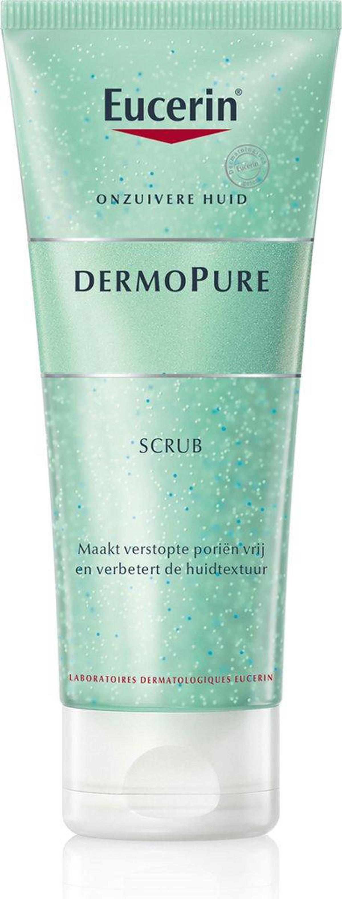 Eucerin DermoPure scrub 100 ml wehkamp