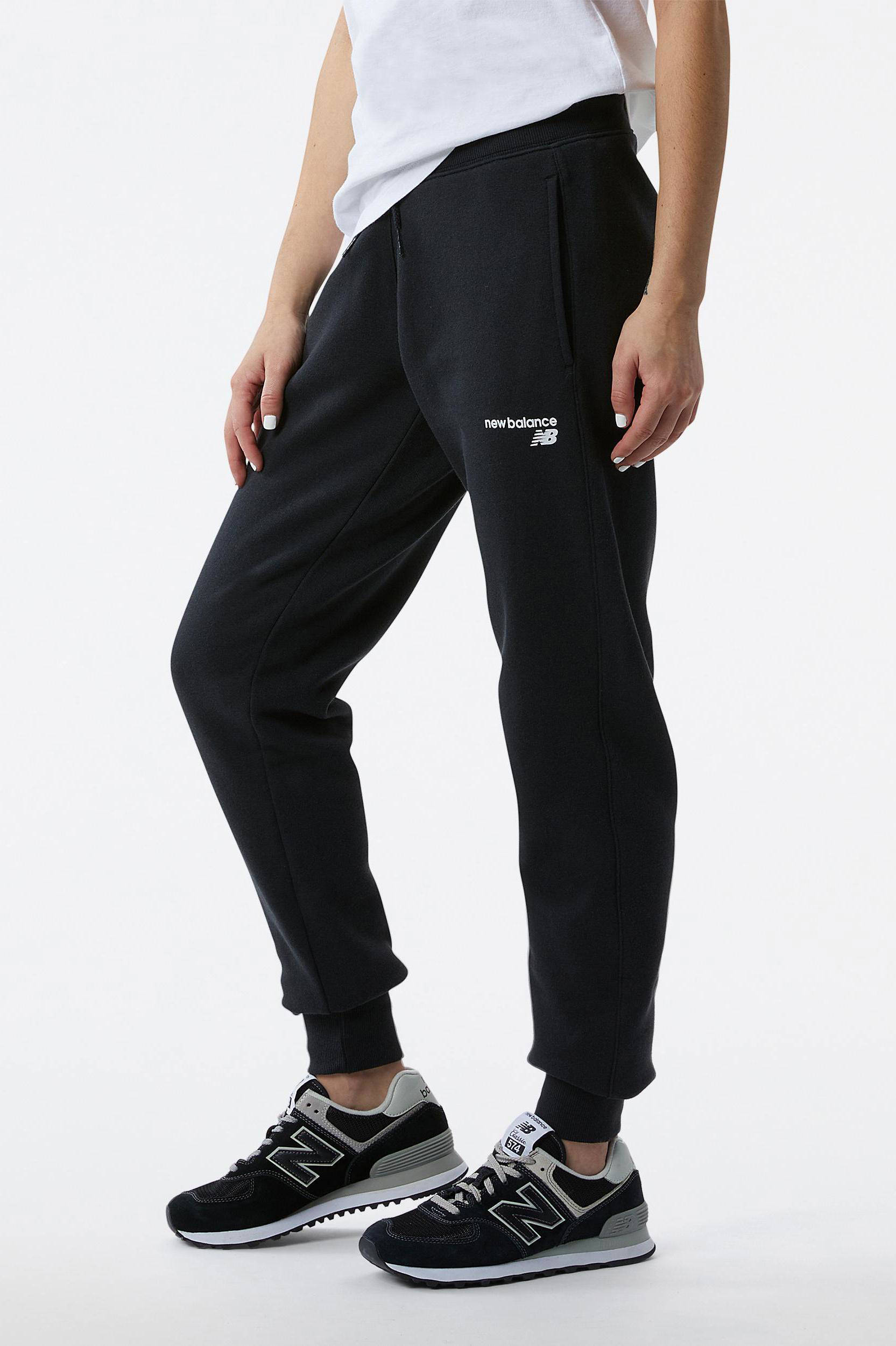 New Balance joggingbroek zwart | wehkamp