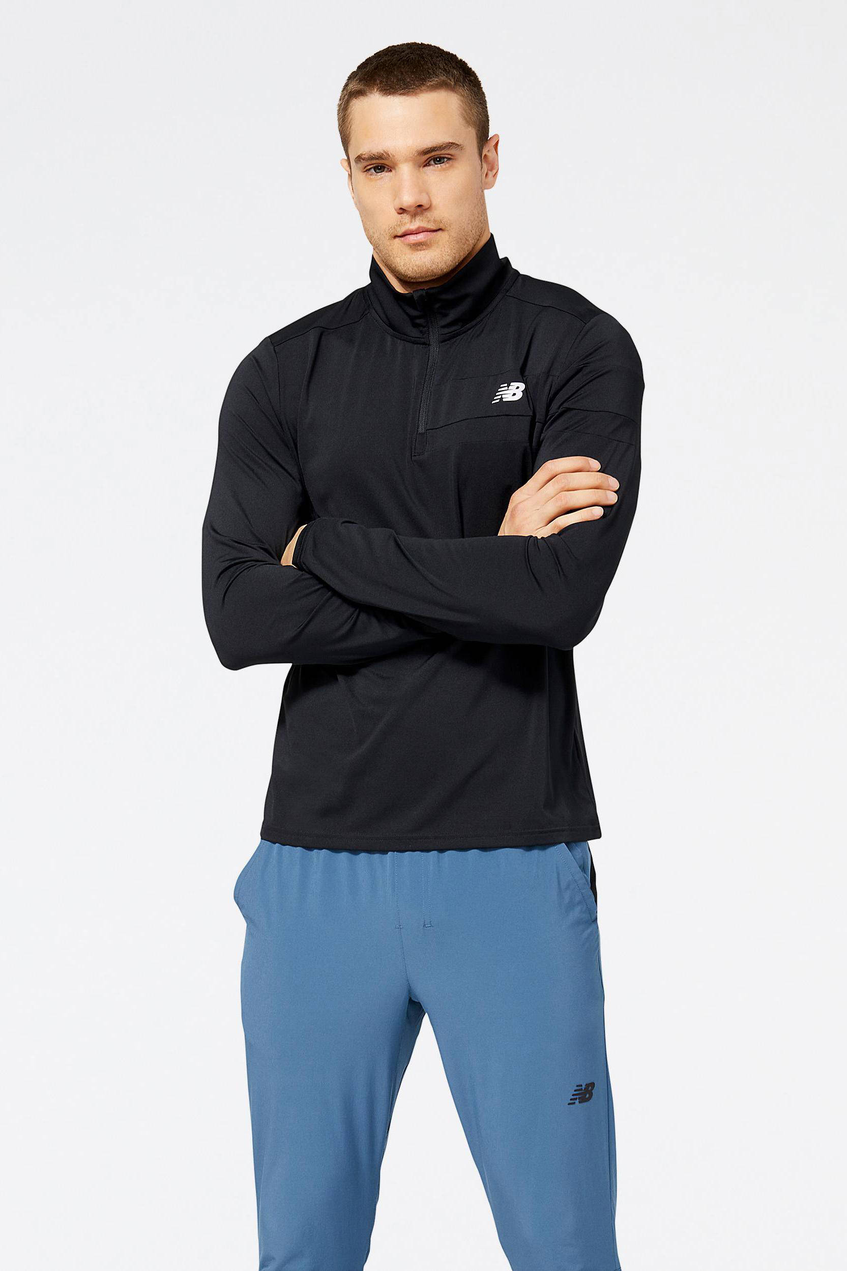 New Balance hardloopshirt Accelerate zwart | wehkamp