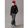CALVIN KLEIN JEANS hoodie met logo zwart