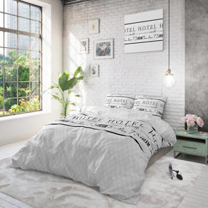 polyester dekbedovertrek lits-jumeaux Room Number (dekbedovertrek 240x220 cm)