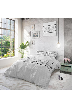 polyester dekbedovertrek lits-jumeaux Room Number (dekbedovertrek 240x220 cm)