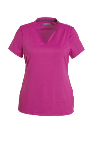 Plus Size sport T-shirt Ulani roze