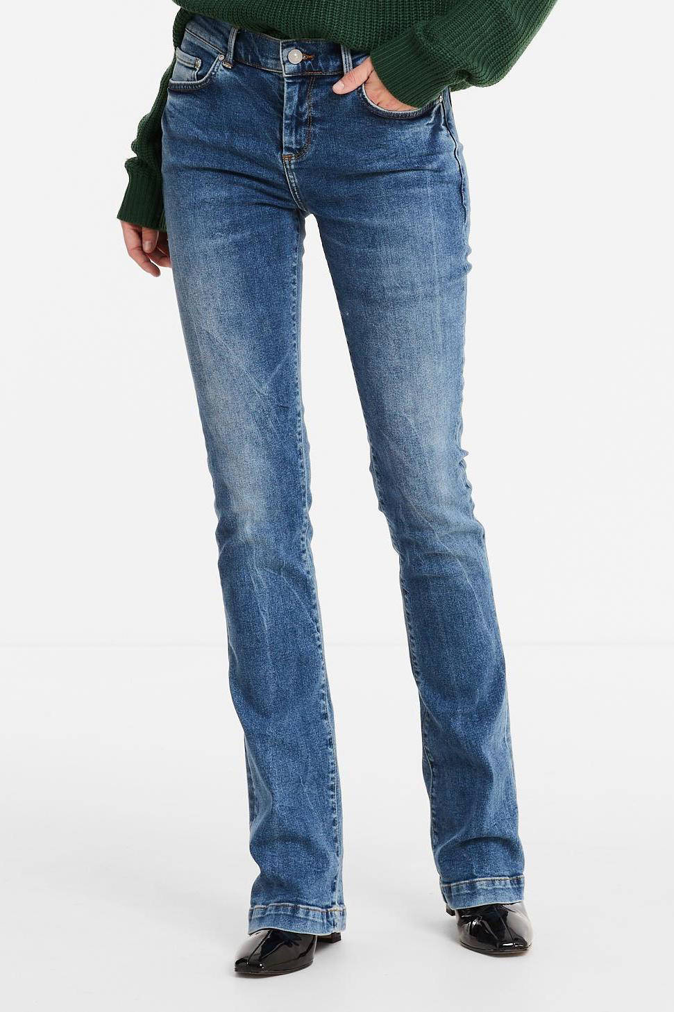 LTB Flared Jeans FALLON Dark Denim | Wehkamp