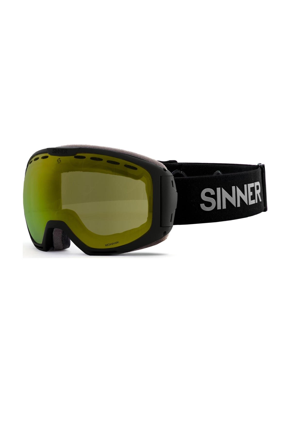 etiquette evenaar Eigendom Sinner skibril Mohawk zwart (groene + roze lens) | wehkamp