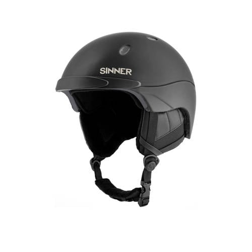 Sinner Senior ski helm Titan mat zwart afbeelding