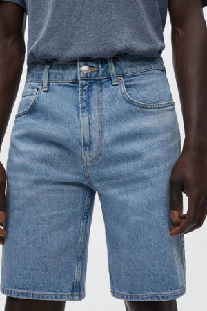 regular fit jeans short lichtblauw