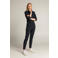 Expresso slim fit broek Xarah van travelstof donkerblauw
