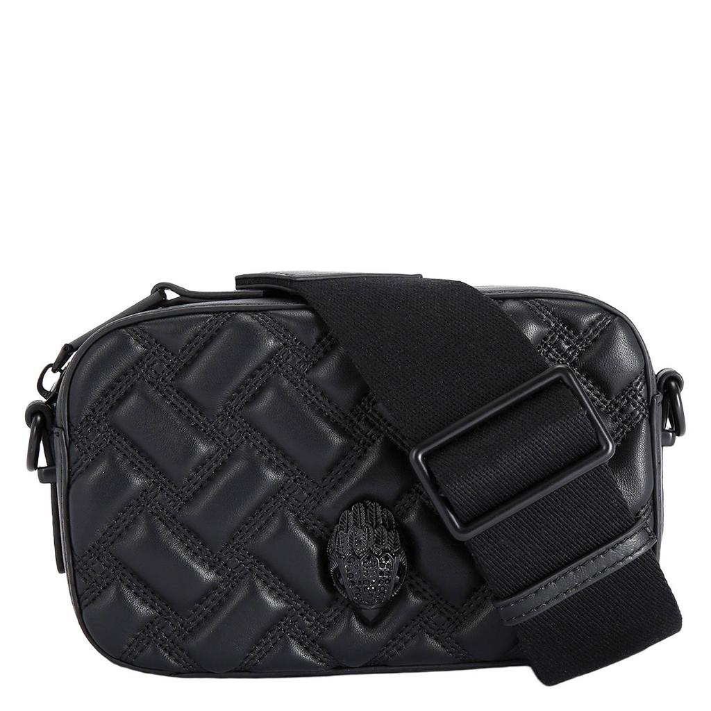 Kurt Geiger leren crossbody tas Kensington zwart