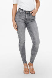 thumbnail: ONLY mid waist skinny jeans ONLPOWER grijs