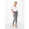 ONLY mid waist skinny jeans ONLPOWER grijs