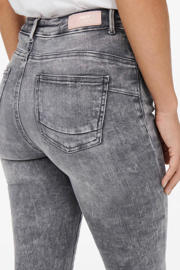 thumbnail: ONLY mid waist skinny jeans ONLPOWER grijs