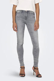 thumbnail: ONLY mid waist skinny jeans ONLPOWER grijs
