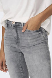 thumbnail: ONLY mid waist skinny jeans ONLPOWER grijs