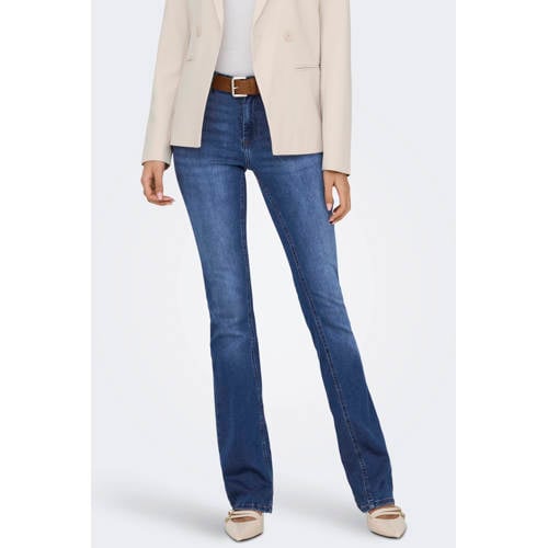 ONLY flared jeans ONLBLUSH dark denim afbeelding