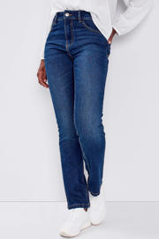 thumbnail: Cache Cache high waist regular fit jeans denim brut